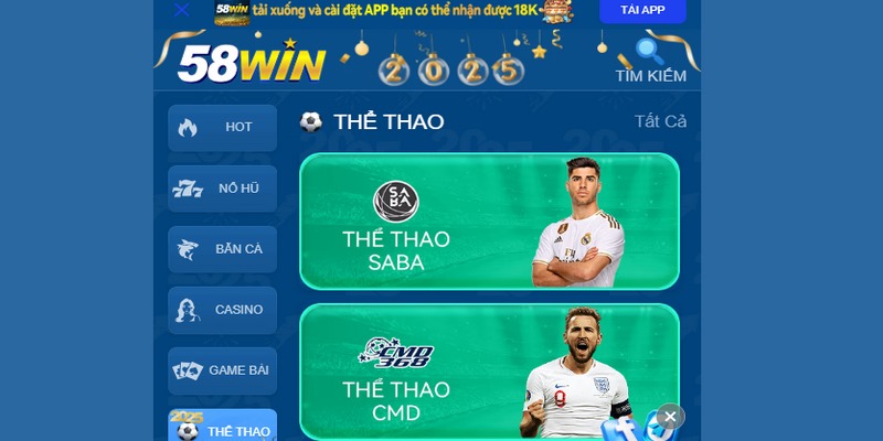 Tải app 58WIN cho Android chỉ với vài thao tác là hoàn tất